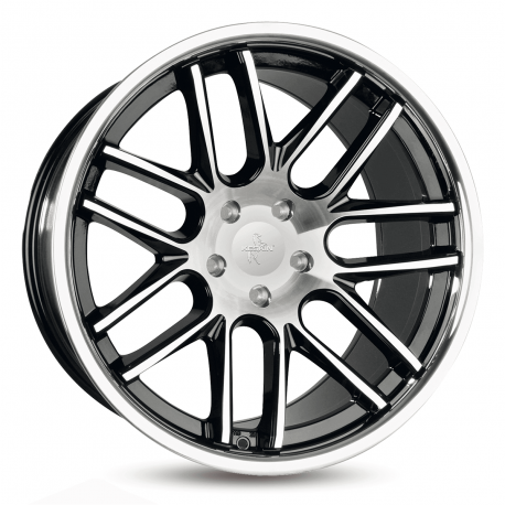 Cerchi in lega Keskin KT14 11.0x20 Black Front Polish Steel Lip