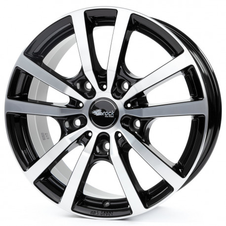 Cerchi in lega Rc Design RC25T 6.5x16 Gloss Black Full Polished