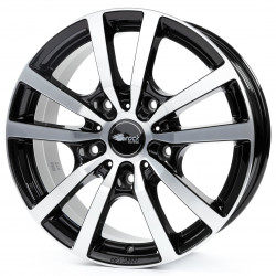 Cerchi in lega Rc Design RC25T 7.5x18 Gloss Black Full Polished