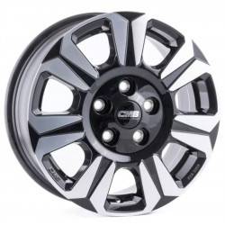 Cerchi in lega Cms C31 6.5x16 Diamond Black