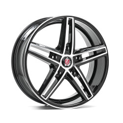 Cerchi in lega Axe EX14T 8.0x18 Gloss Black Polished