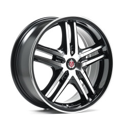 Cerchi in lega Axe EX5 7.5x17 Gloss Black Polished