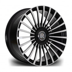 Cerchi in lega Riviera FG1 10.0x24 Black Polished