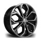 Cerchi in lega Riviera RTT 8.0x20 Black Polished