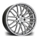 Cerchi in lega Riviera RV126 10.0x22 Silver Brushed