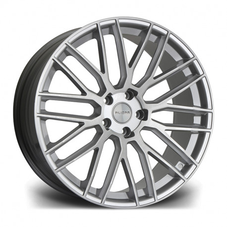 Cerchi in lega Riviera RV126 10.0x22 Silver Brushed