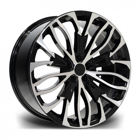 Cerchi in lega Riviera RV134 9.5x22 Black Polished