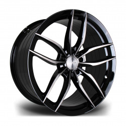 Cerchi in lega Riviera RV195 8.5x19 Black Polished Dark Tint