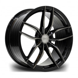 Cerchi in lega Riviera RV195 10.0x20 Black Polished Dark Tint