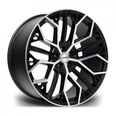 Cerchi in lega Riviera RV198 10.0x22 Matt Black Polished