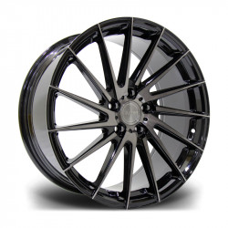 Cerchi in lega Riviera RV199 8.5x19 Black Polished Dark Tint