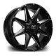 Cerchi in lega Riviera RX200 9.0x20 Black Polished