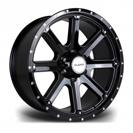 Cerchi in lega Riviera RX300 9.0x20 Black Polished