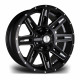Cerchi in lega Riviera RX400 9.0x20 Black Polished