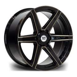 Cerchi in lega Riviera RX800 9.5x20 Black Polished Dark Tint