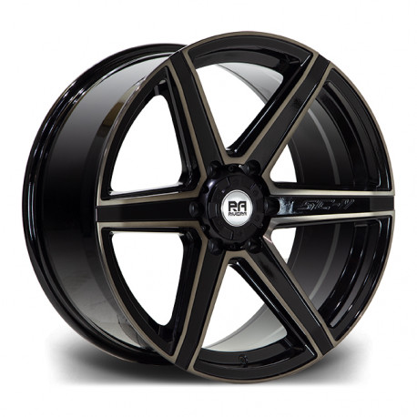 Cerchi in lega Riviera RX800 9.5x20 Black Polished Dark Tint