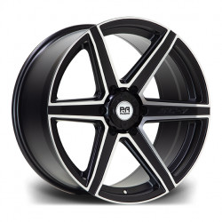 Cerchi in lega Riviera RX800 9.0x20 Satin Black Milled Edge