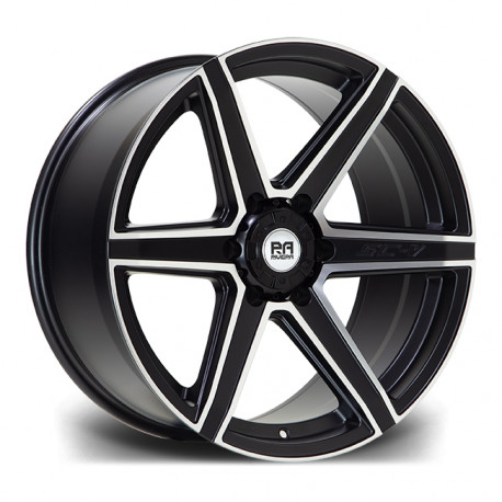 Cerchi in lega Riviera RX800 9.0x20 Satin Black Milled Edge