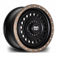 Cerchi in lega Riviera RXS3 8.0x17 Matt Black Bronze Edge