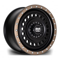 Cerchi in lega Riviera RXS3 8.0x17 Matt Black Bronze Edge