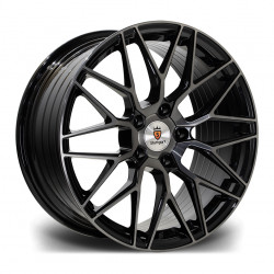 Cerchi in lega Stuttgart SF14 8.5x18 Black Polished Dark Tint