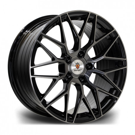 Cerchi in lega Stuttgart SF14 8.5x19 Black Polished Dark Tint