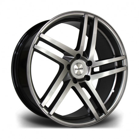 Cerchi in lega Riviera TWIST 8.5x20 Carbon Grigio