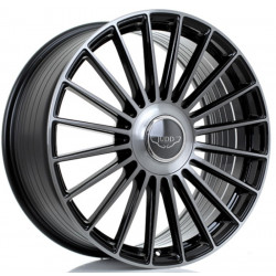 Cerchi in lega Judd Jsf8 10.5x21 Gloss Black Titanium Brushed