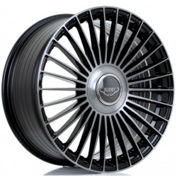 Cerchi in lega Judd Jsf9 9.0x22 Gloss Black Titanium Brushed