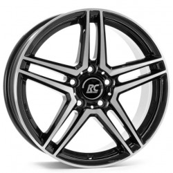 Cerchi in lega Rc Design RCD17 8.0x18 Gloss Black Full Polished