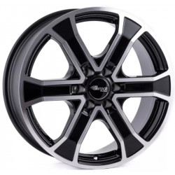 Cerchi in lega Rc Design RC31 7.0x17 Gloss Black Full Polished