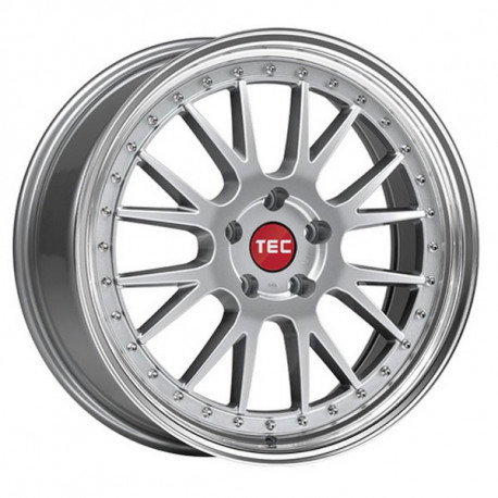 Cerchi in lega TEC Speedwheels GT EVO 8.0x18 Titanium Gloss Horn Polished