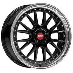 Cerchi in lega TEC Speedwheels GT EVO 8.5x19 Gloss Black Horn Polished