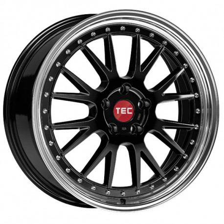 Cerchi in lega TEC Speedwheels GT EVO 8.5x19 Gloss Black Horn Polished