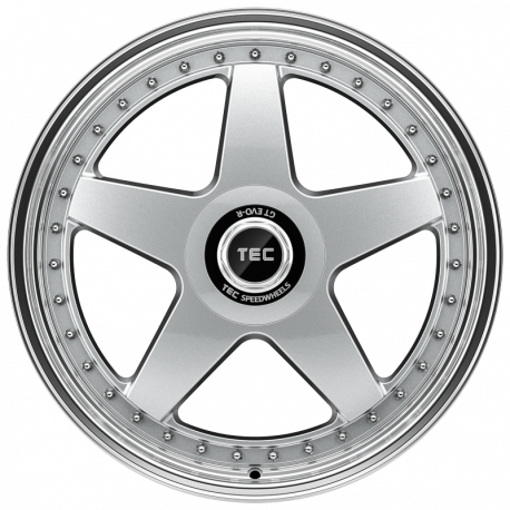 Cerchi in lega TEC Speedwheels GT EVO-R 8.0x18 Hyper Silver Horn Polished