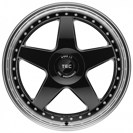 Cerchi in lega TEC Speedwheels GT EVO-R 8.5x20 Gloss Black Horn Polished
