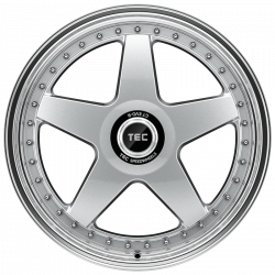 Cerchi in lega TEC Speedwheels GT EVO-R 8.5x20 Hyper Silver Horn Polished