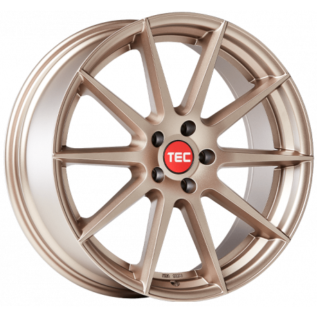 Cerchi in lega TEC Speedwheels GT7 9.5x22 Light Bronze