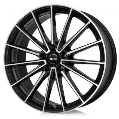 Cerchi in lega Brock B43 8.5x19 Black Glossy Polished