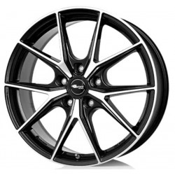 Cerchi in lega Brock B40 9.5x19 Black Glossy Polished