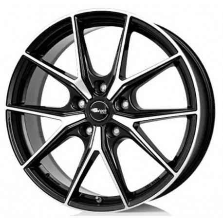 Cerchi in lega Brock B40 9.5x19 Black Glossy Polished