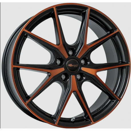 Cerchi in lega Brock B40 8.0x19 Black Orange Matt