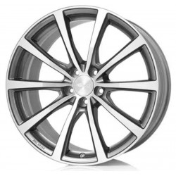 Cerchi in lega Brock B32 8.5x19 Himalaya Grey Full Polished