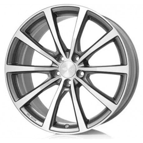 Cerchi in lega Brock B32 8.5x19 Himalaya Grey Full Polished
