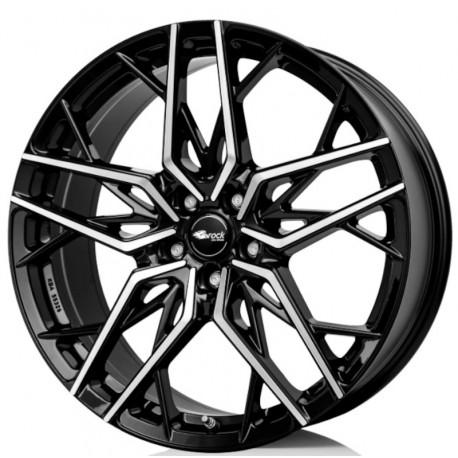 Cerchi in lega Brock B44 8.5x19 Black Glossy Polished
