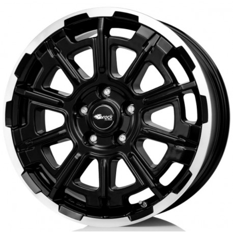Cerchi in lega Brock B45 8.0x20 Black Glossy Polished