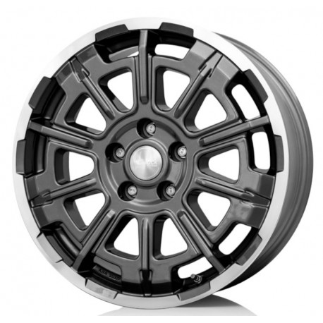 Cerchi in lega Brock B45 7.0x17 Himalaya Grey Full Polished