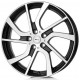Cerchi in lega Brock eB1 5.0x19 Black Glossy Polished