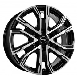 Cerchi in lega Brock MMDA08 8.5x20 Black Glossy Polished