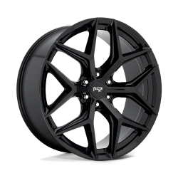 Cerchi in lega Fuel Covert 9.0x18 Matte Gun Metal Black Bead Ring